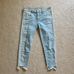 AE Next Level Stretch Cropped Skinny Jeans